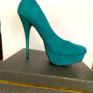 Charlotte Russe blue heels